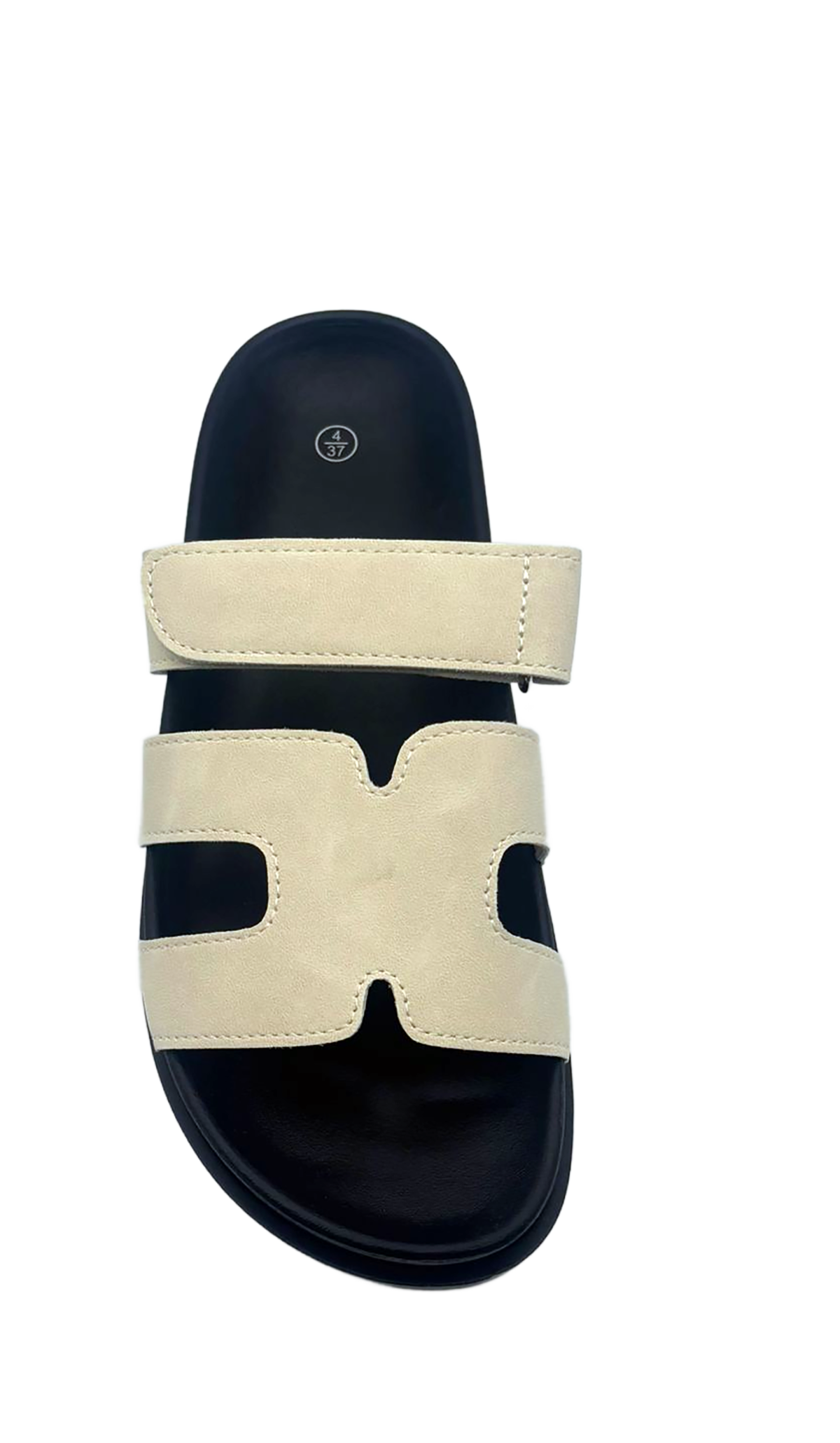 Vickie Ladies Open Toe Faux Leather Sliders | Summer Mule Sandals