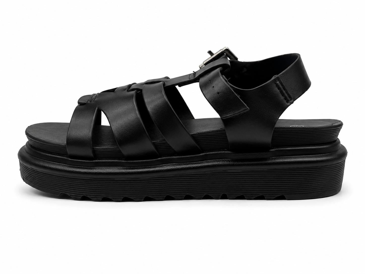 Maya Ladies Gladiator Platform Sandals | Chunky Strappy Summer Shoes