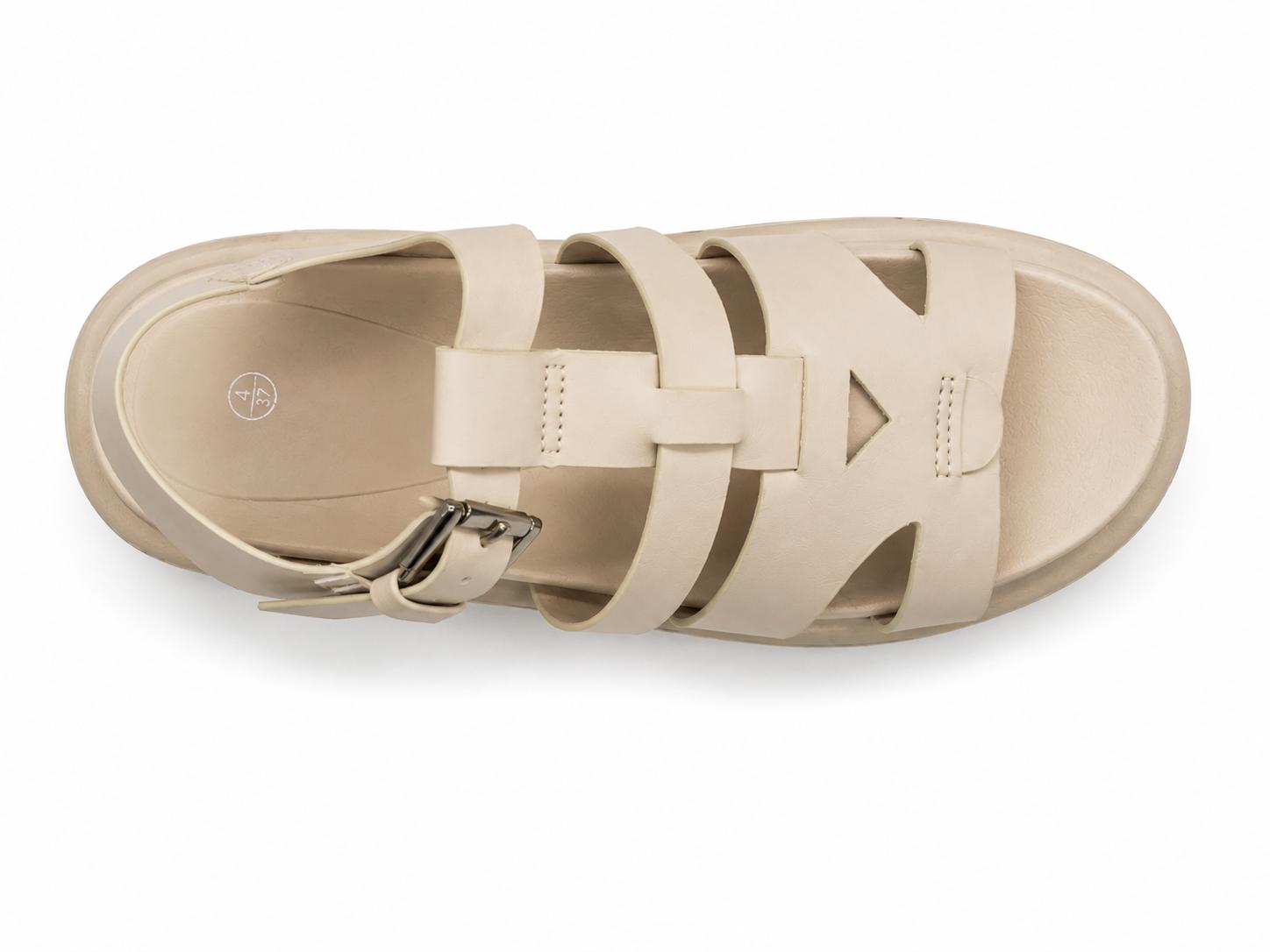 Maya Ladies Gladiator Platform Sandals | Chunky Strappy Summer Shoes