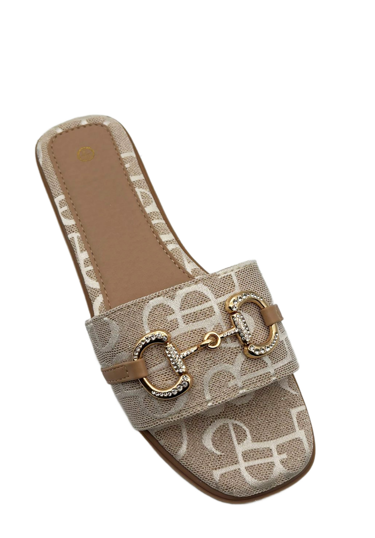 Sienna Luxury Woven Monogram Mule Sandals – Summer Beach Sliders (UK Sizes 3-8)
