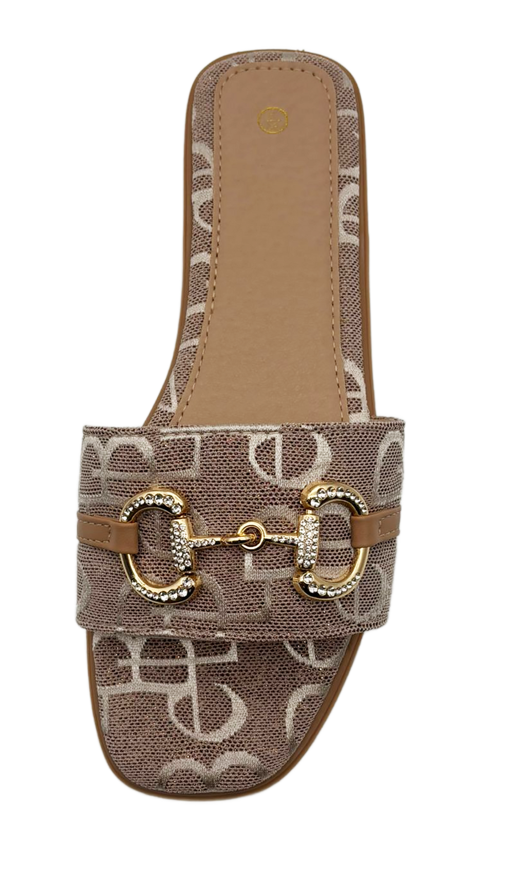 Sienna Luxury Woven Monogram Mule Sandals – Summer Beach Sliders (UK Sizes 3-8)