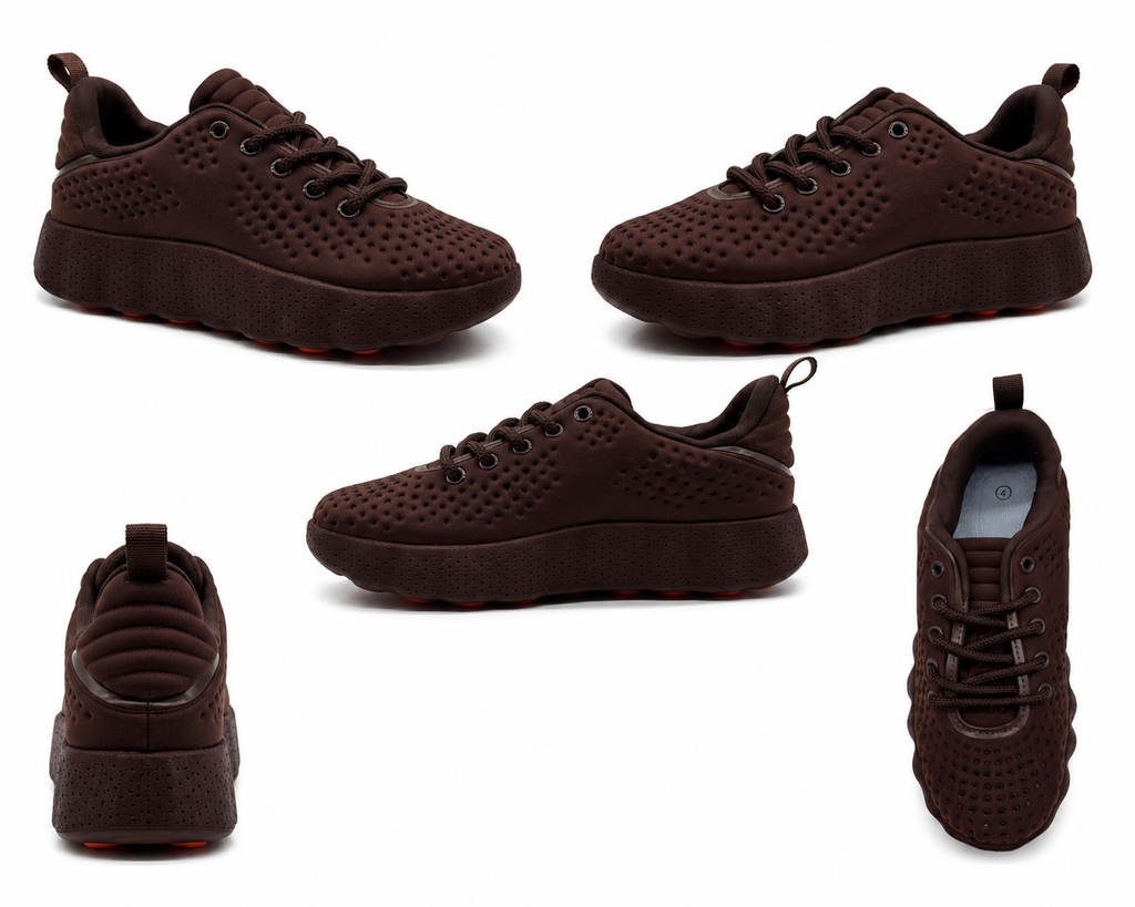 Aria Women's Acupressure Massage Trainers | Reflexology Comfort Sneakers